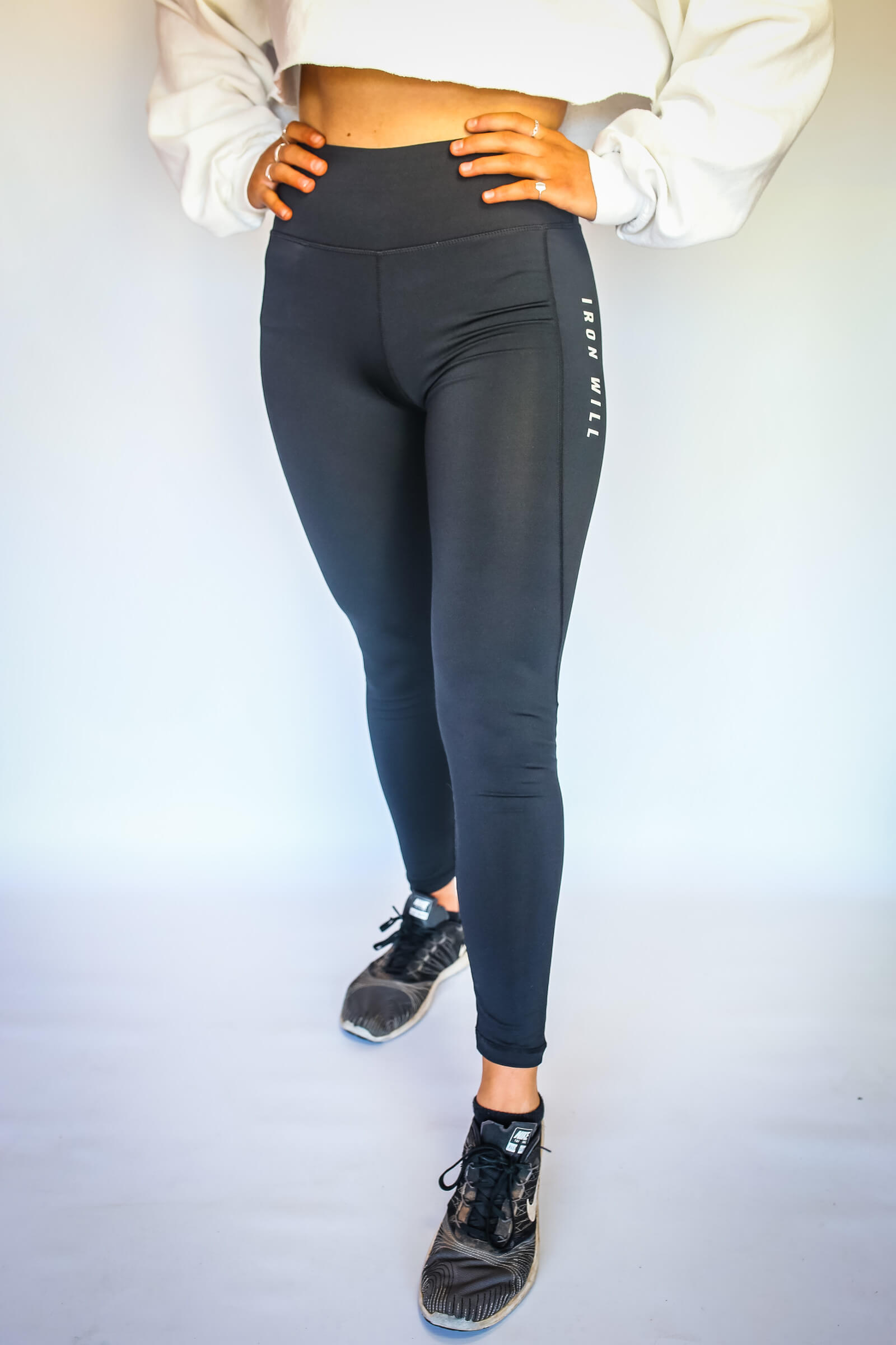 nike dark grey leggings